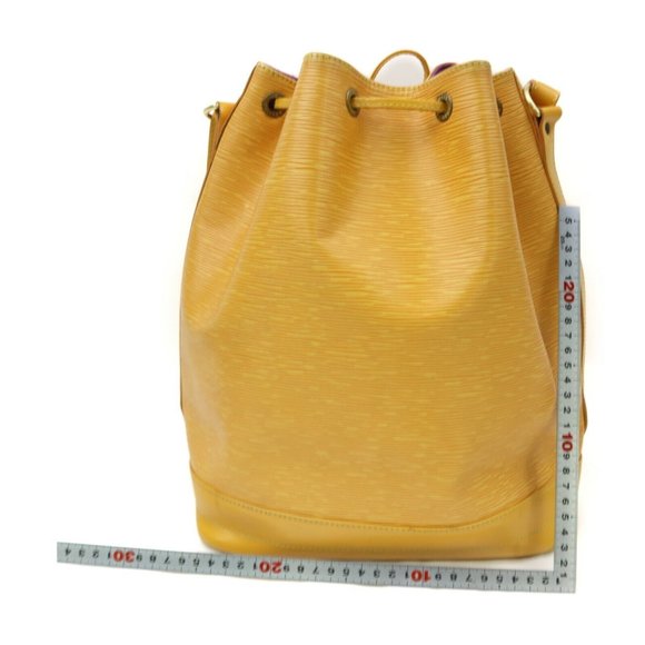 Louis Vuitton Noe M44009  Yellow Epi Shoulder Bag 11570 - Picture 2 of 9